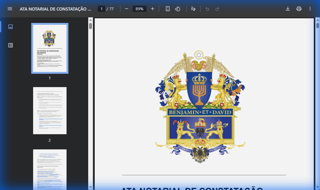 Ata Notarial Cover